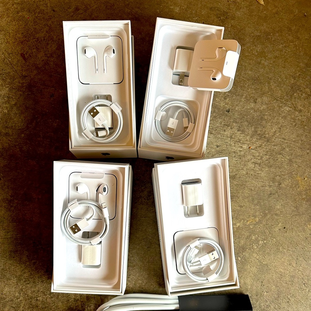 *SOLD*iPhone Charging port, Cords, and Ear phones